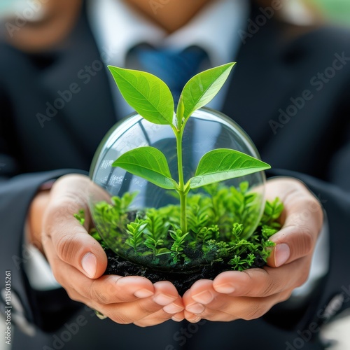 The planet is in the hands of man