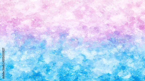 Pastel pink blue watercolor texture background; design element