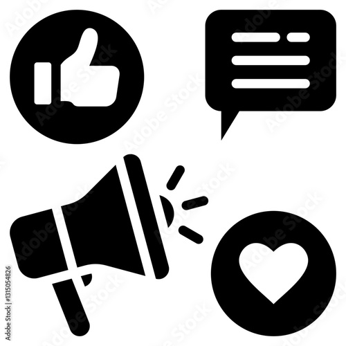 Social Media Marketing Icon
