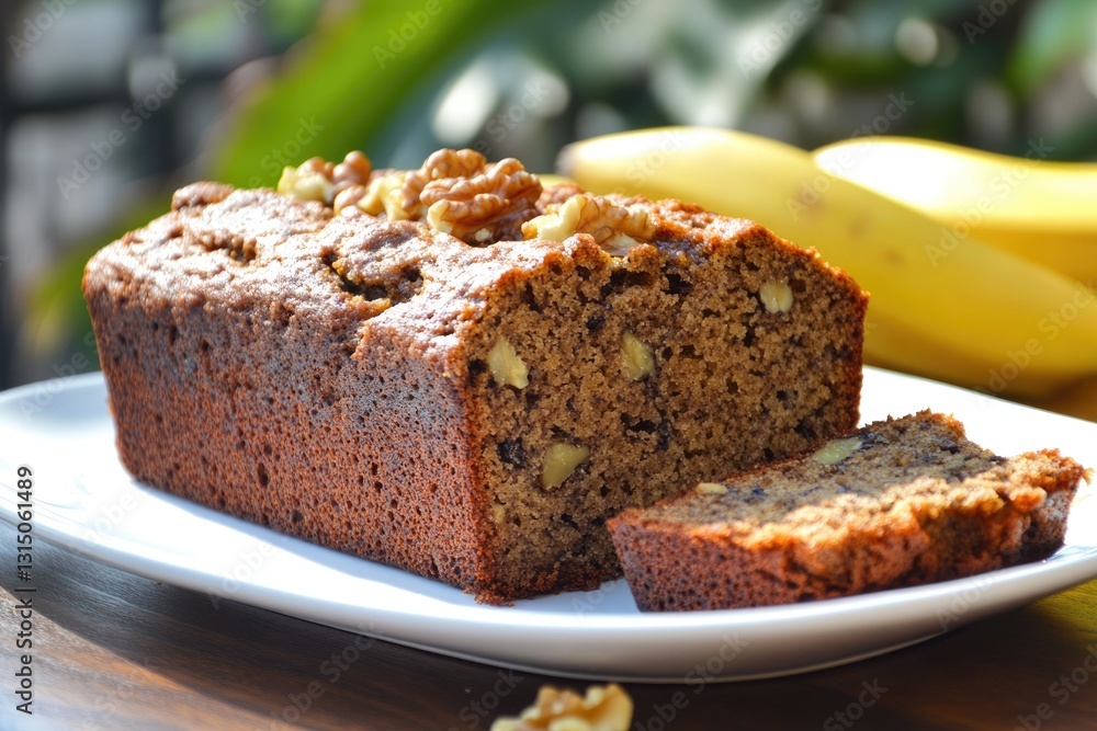 Deliciously Fresh Banana Walnut Loaf - A Healthy Breakfast Delight Deliciously Fresh Banana Walnut Loaf - A Healthy Breakfast Delight