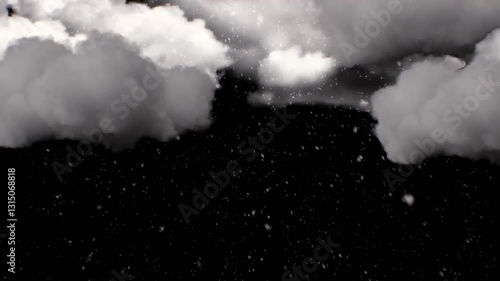 animated video of rain clouds