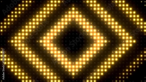 diamond-shaped running light animation video