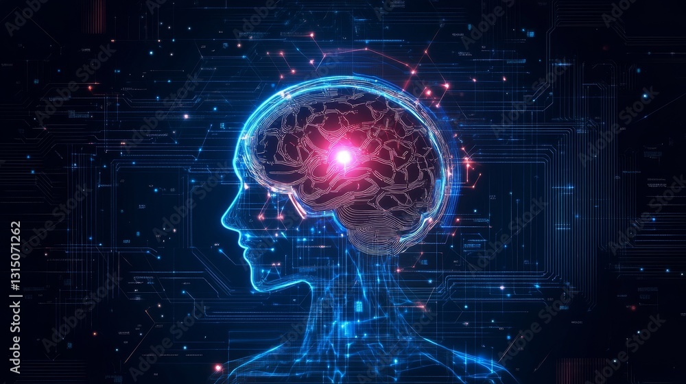Futuristic Concept of Artificial Intelligence and Human Brain Connections