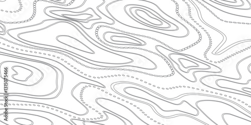 Seamless and High-Detail Topographic Map Design with Artistic Elevation Contours and Geographic Relief Representation
