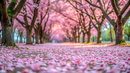 spring in the park