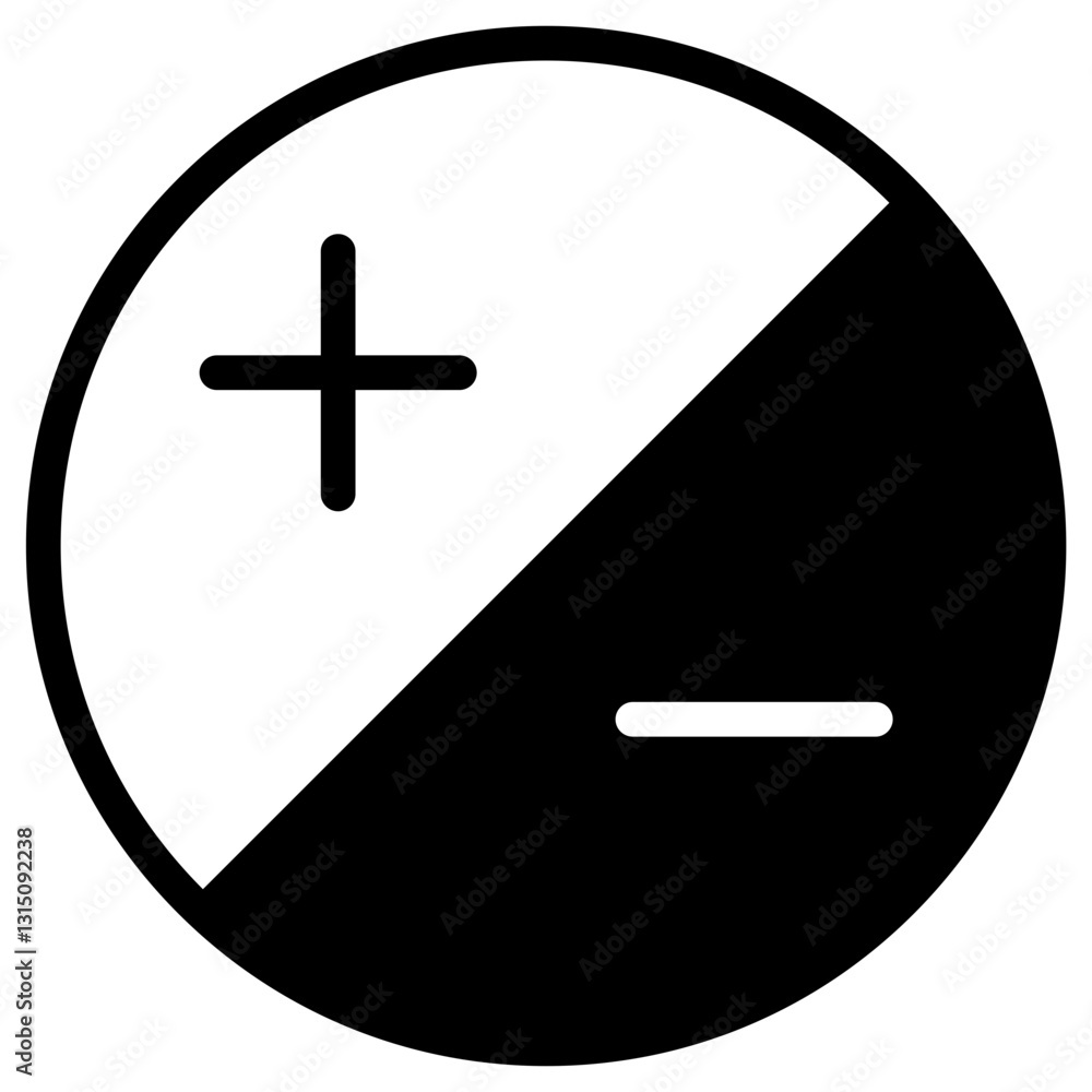Obraz premium contrast icon