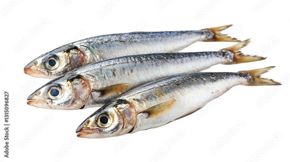 Sardine fish isolated, a fresh raw seafood item, ideal for Mediterranean diet, healthy nutrition, and seafood recipes. Sardine fish isolated, a fresh raw seafood item, ideal for Mediterranean diet, healthy nutrition, and seafood recipes.