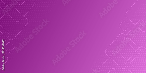 Obraz na plátně Presentation background | Banner background | Abstract vector with circle patter