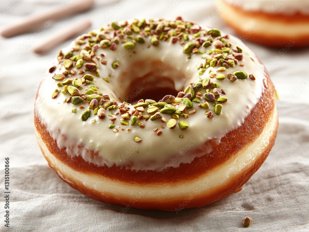 custom made wallpaper toronto digitalA delicious doughnut sprinkled with pistachios creating a unique and flavorful sweet treat for any occasion