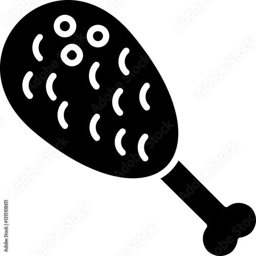 Drumstick Chicken Piece Icon