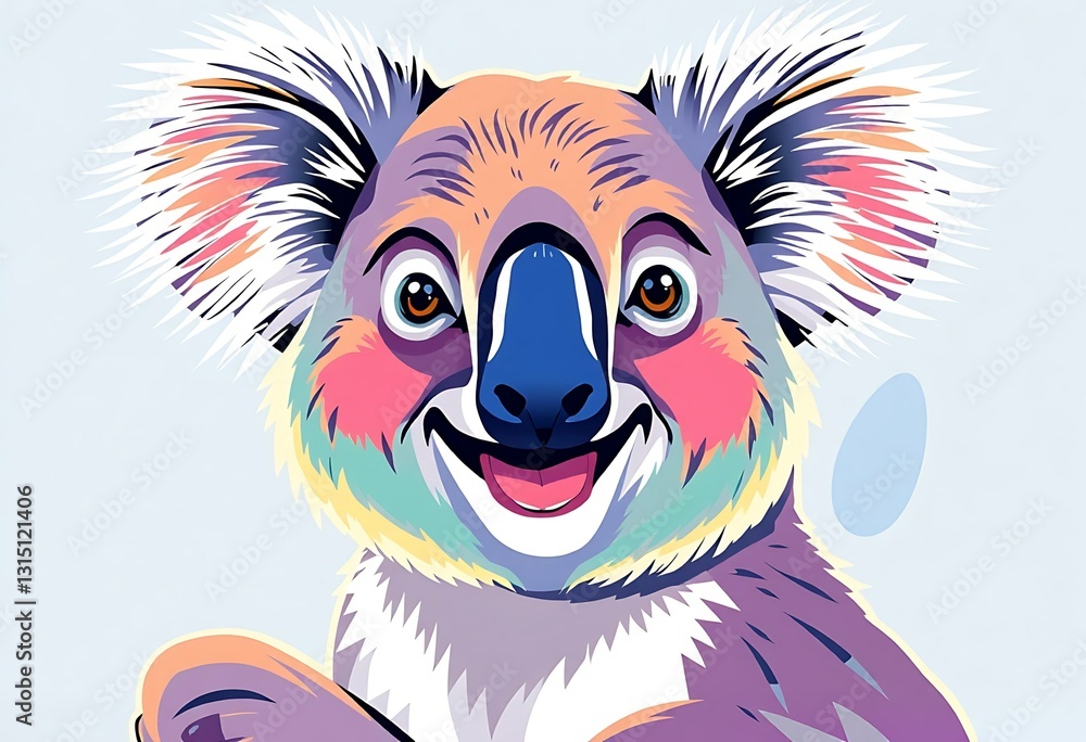 Obraz premium happy koala