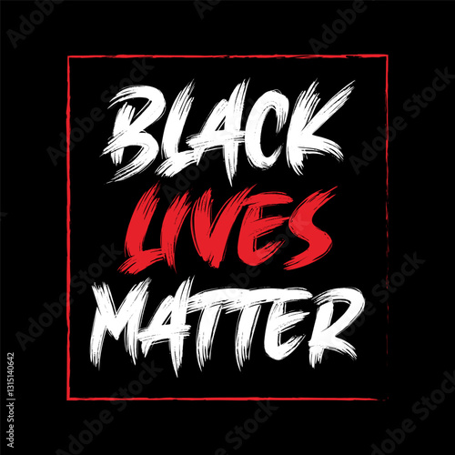 Black lives matter concept t shirt, poster design template vector.