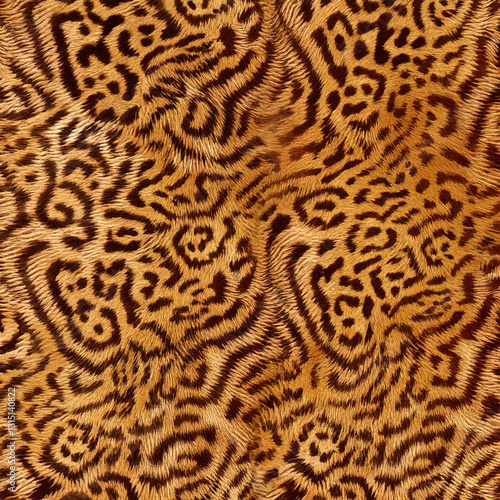 Seamless patterned texture of animal skin, animal print.
