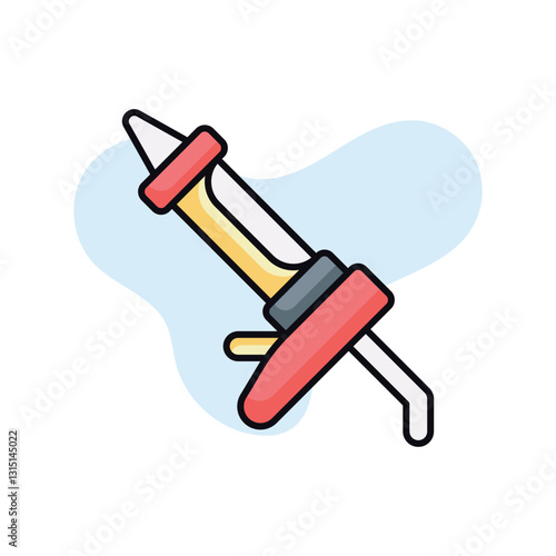 Caulking Gun stock illustration