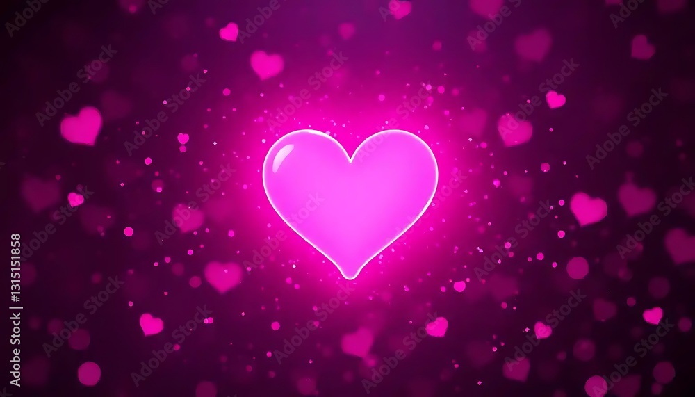 Radiant heart emits light, love and affection in the vast and dark expanse Radiant heart emits light, love and affection in the vast and dark expanse