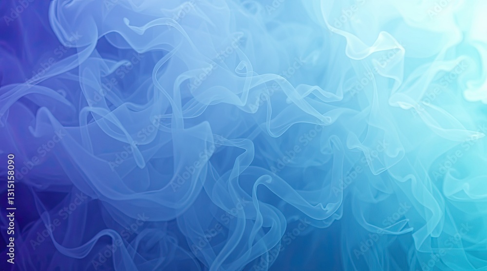 Fototapeta premium This beautiful abstract background art features soft and colorful swirls that blend seamlessly creating a tranquil and inviting atmosphere for creative projects