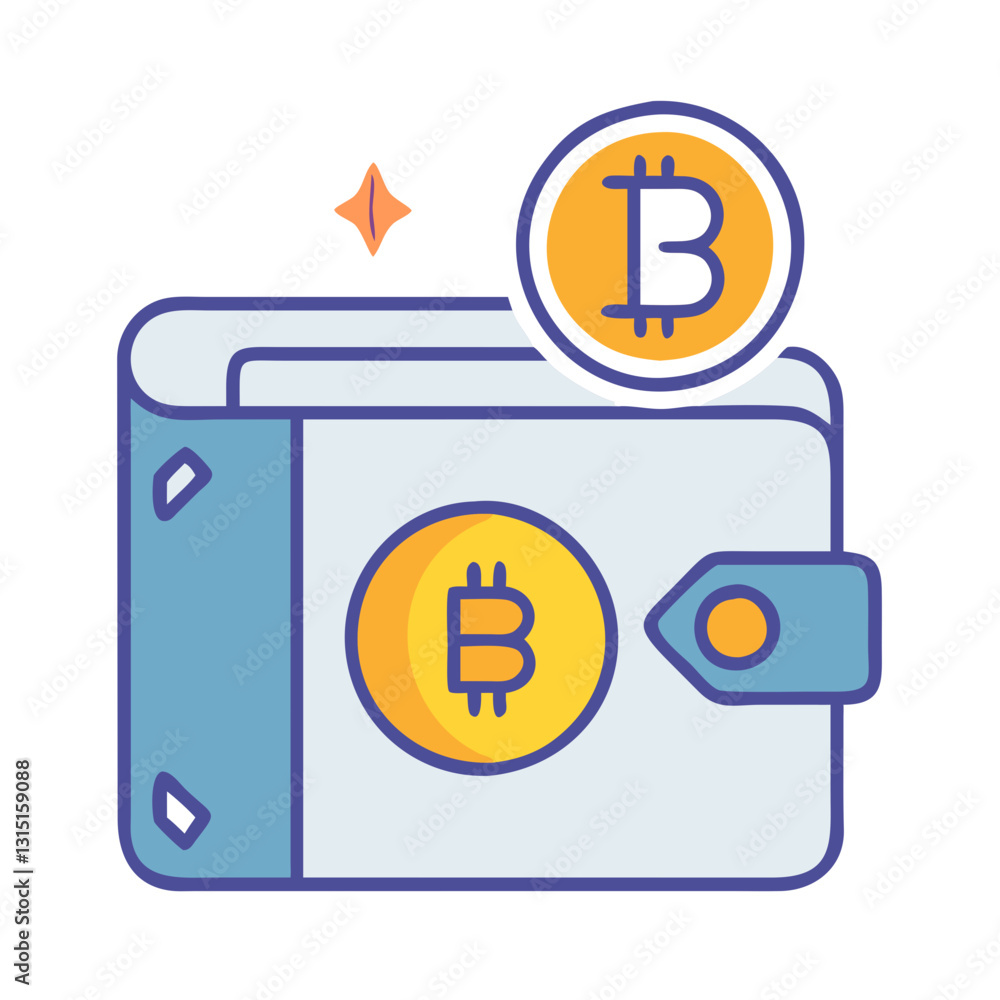Digital Bitcoin wallet for cryptocurrency storage Digital Bitcoin wallet for cryptocurrency storage