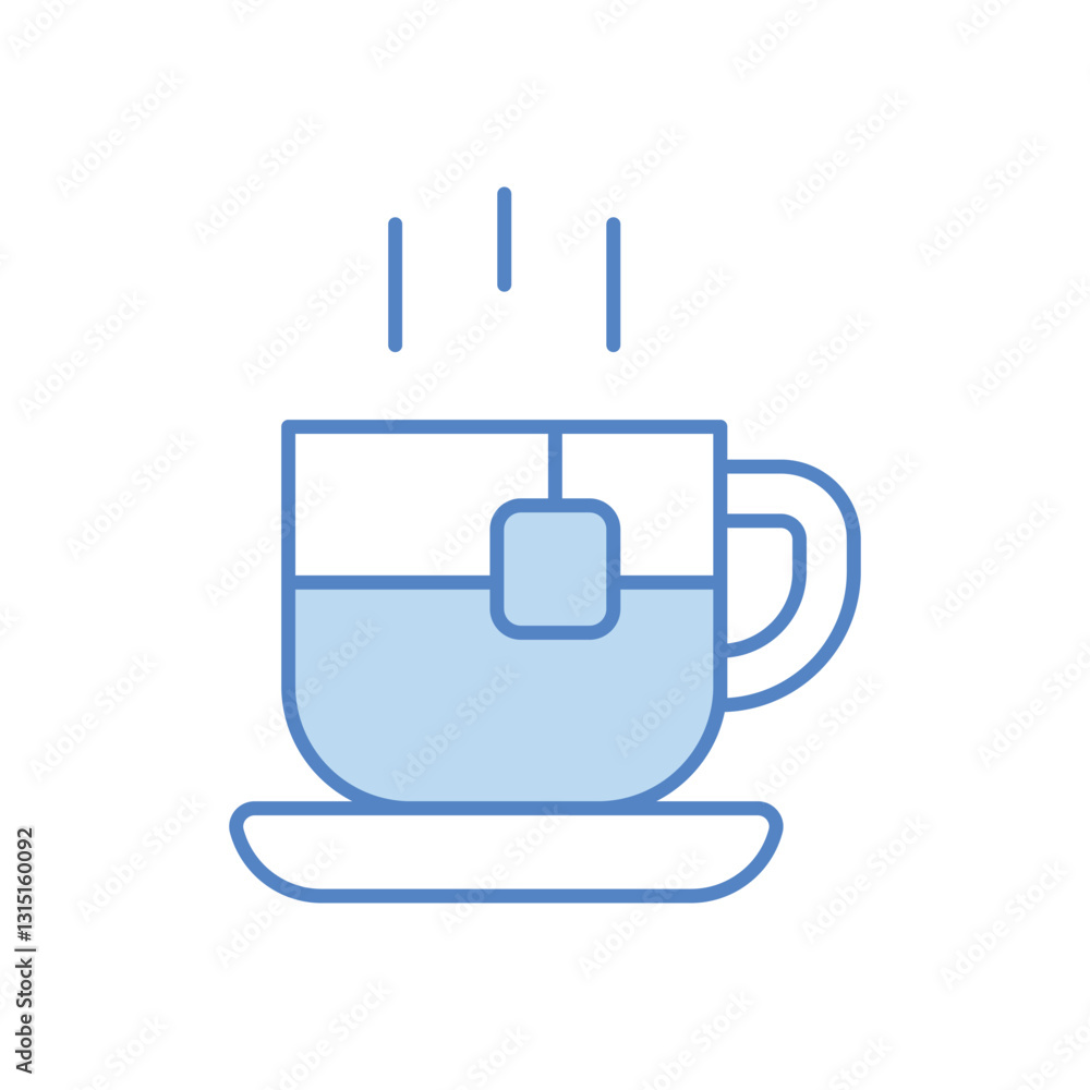 Tea Cup Vector icon Tea Cup Vector icon