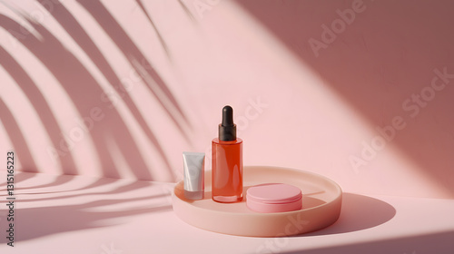 skincare, beauty, cosmetics, minimal, luxury, self-care, serum, moisturizer, cosmetic packaging, aesthetic, pastel, soft shadows, sunlight, natural beauty, spa, wellness, organic, clean beauty, premiu