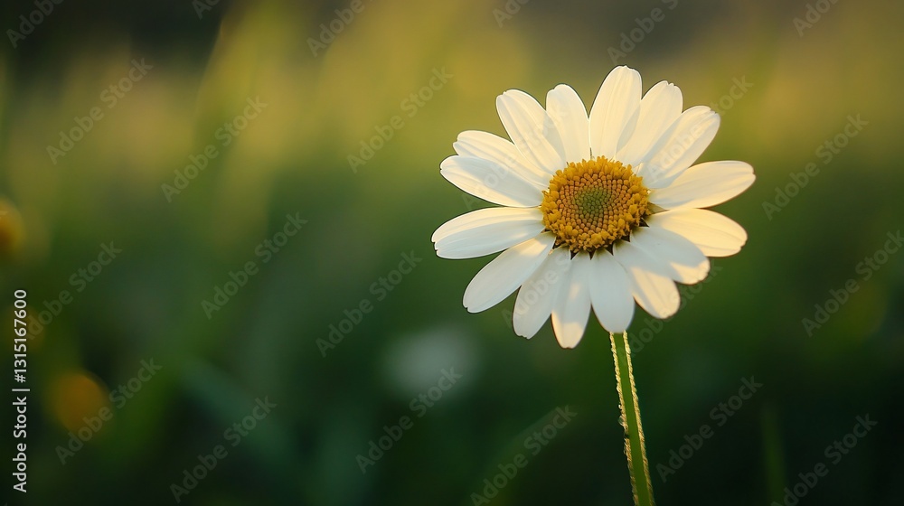 Obraz premium Beautiful Common Daisy Flower Image