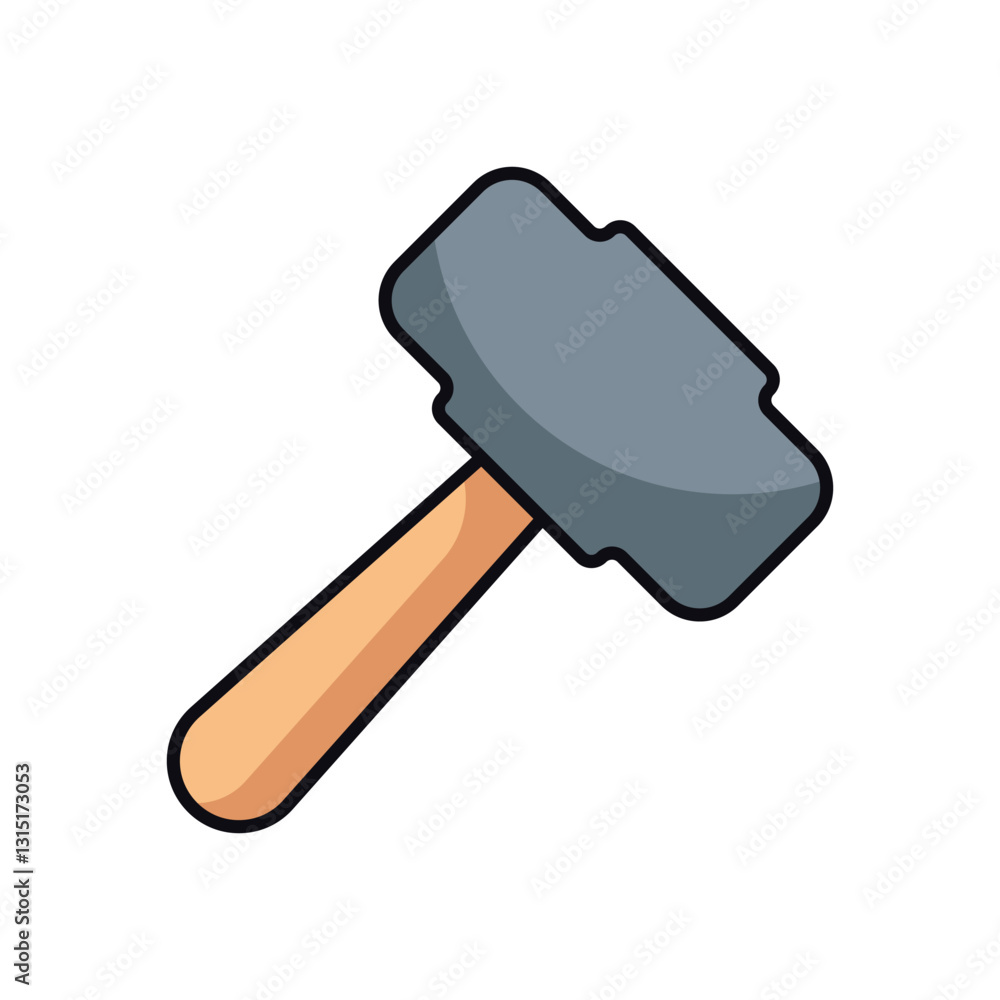 Sledgehammer stock illustration Sledgehammer stock illustration