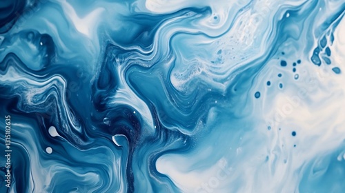 Colorful Abstract Art Background - Creative Painted Design