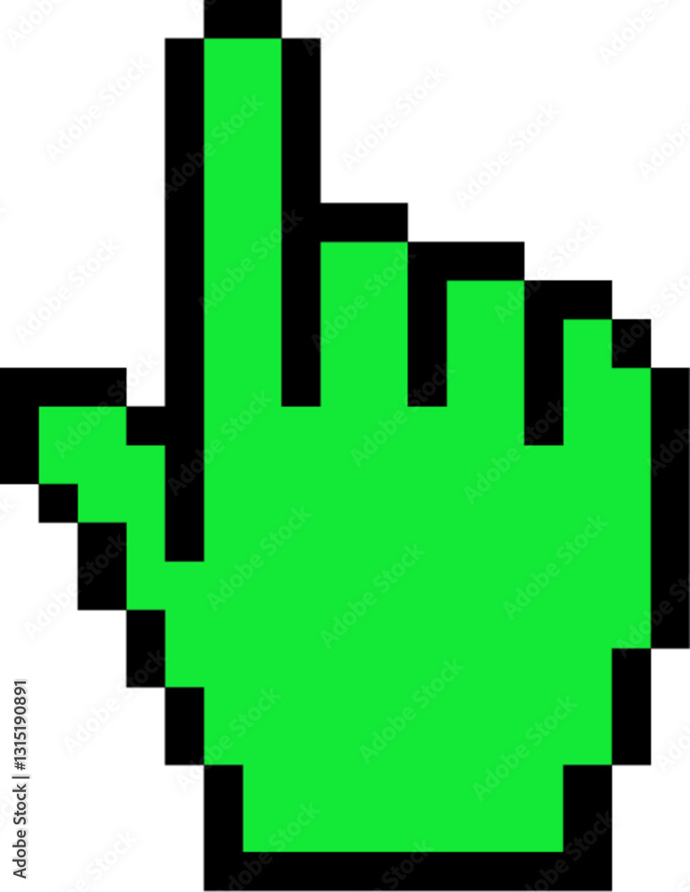 green mouse pointer green mouse pointer
