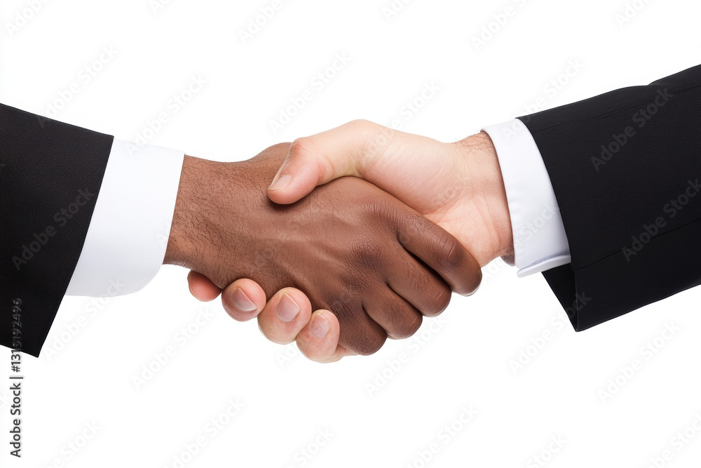 CEO, Business leader shaking hands with a partner in a professional setting. CEO, Business leader shaking hands with a partner in a professional setting.