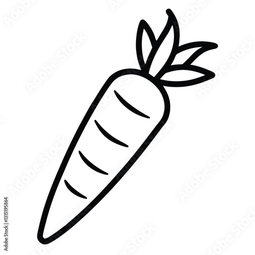 A carrot image is quite visually appealing.
