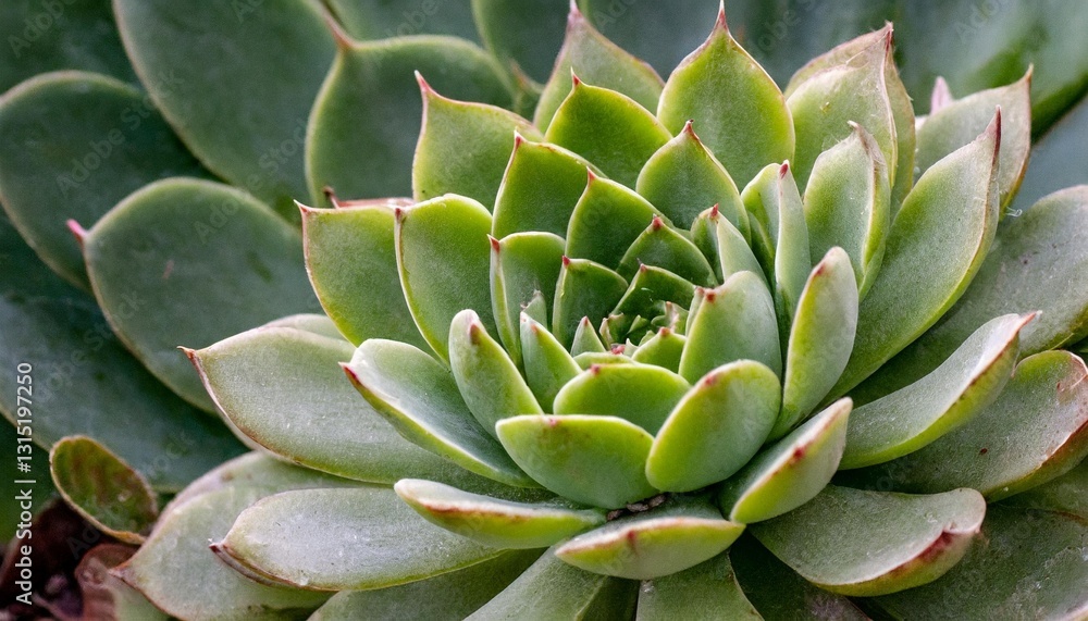 Detailed close-up of a succulent plant Detailed close-up of a succulent plant