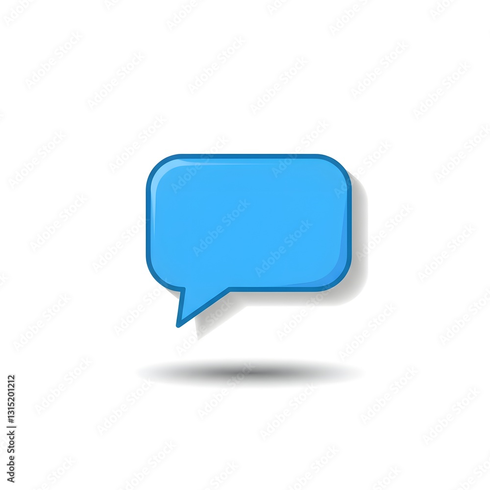Social Media Chat Bubble Icon Social Media Chat Bubble Icon