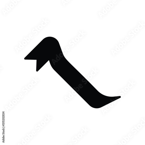 Crowbar stock illustration