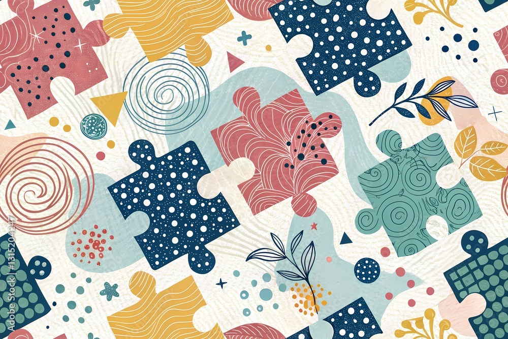 Fototapeta premium seamless pattern