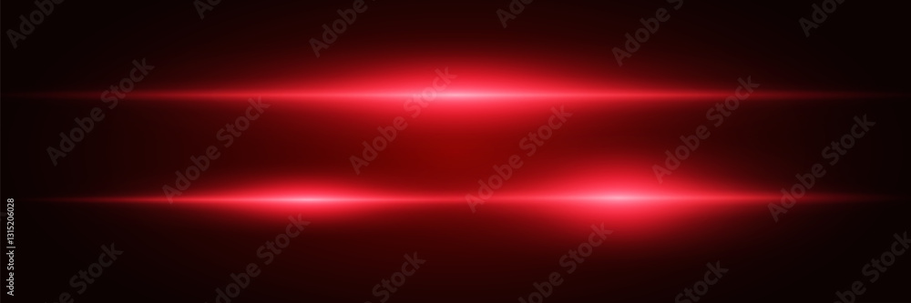 Abstract digital energy effect. Glowing red laser lines. Vector. Abstract digital energy effect. Glowing red laser lines. Vector.