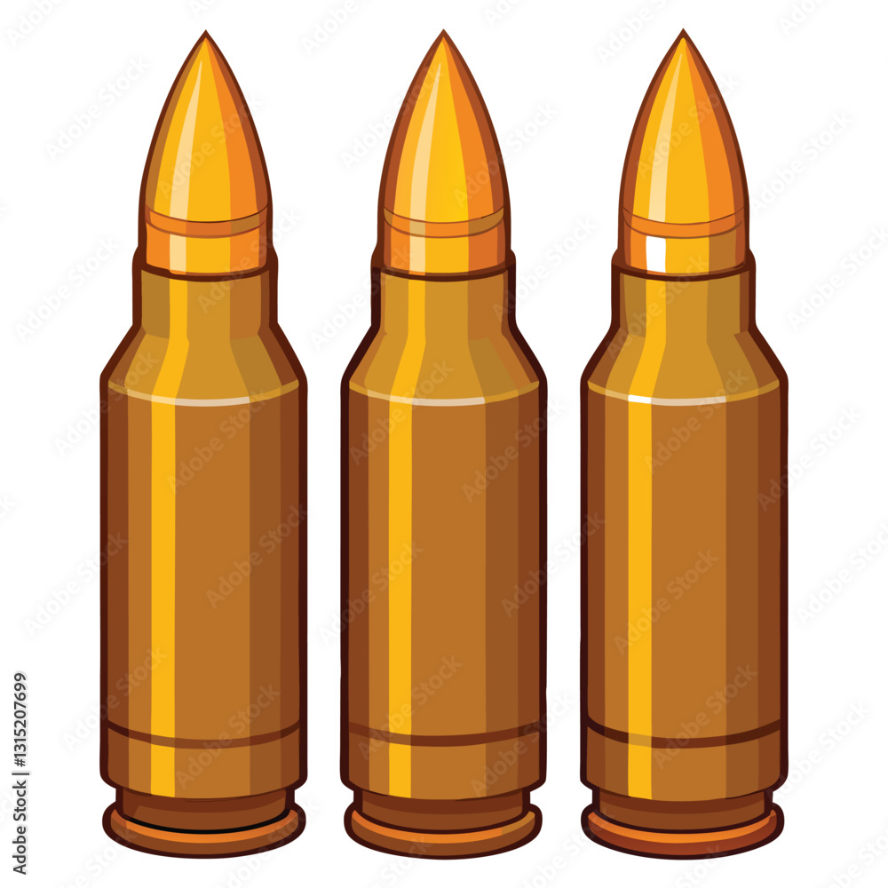 Set of bullet icons isolated on white background Set of bullet icons isolated on white background