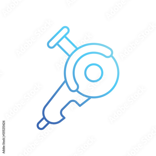 Angle Grinder stock illustration
