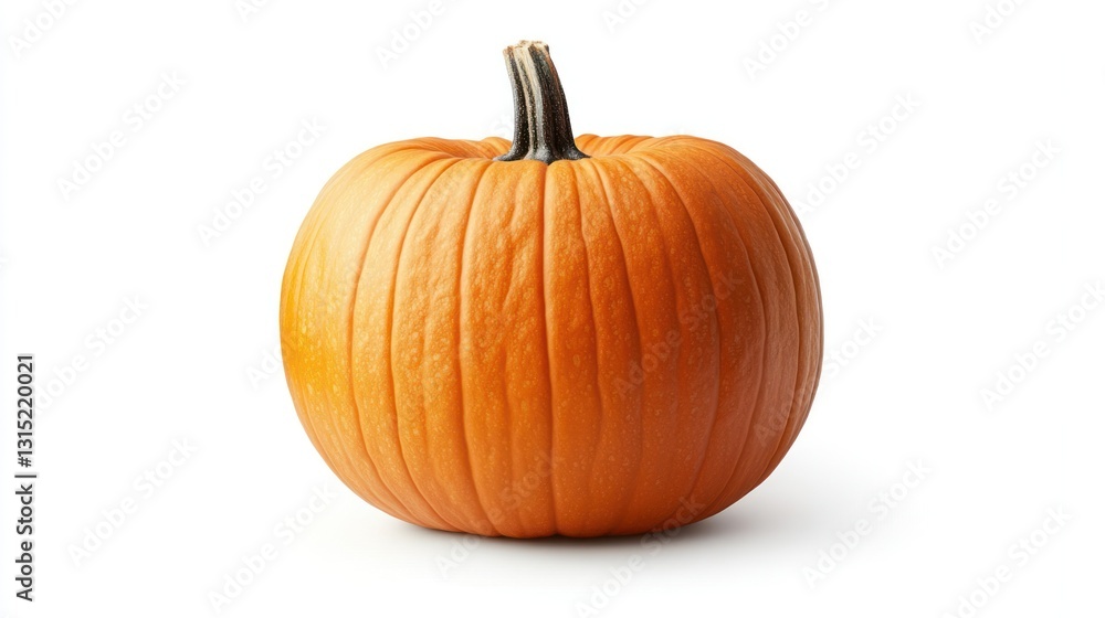Single ripe orange pumpkin isolated on white. (1) Single ripe orange pumpkin isolated on white. (1)
