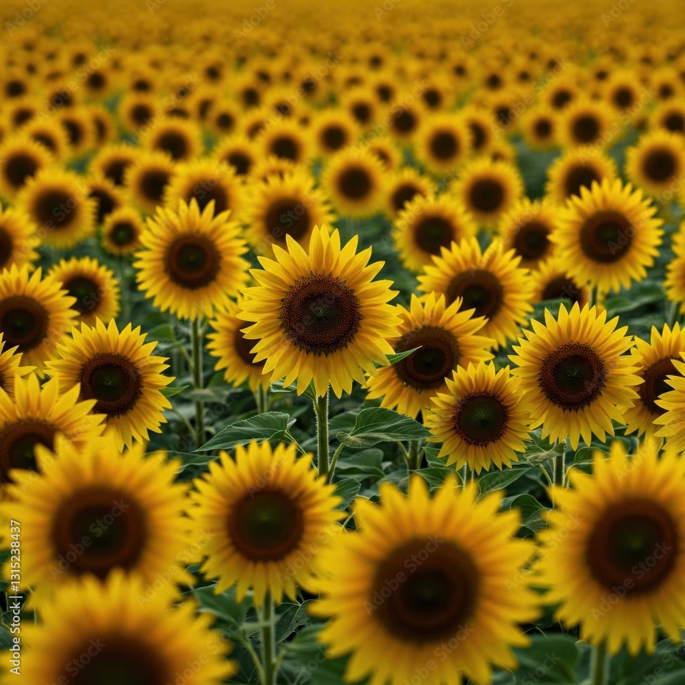 Obraz premium sunflowers in the garden