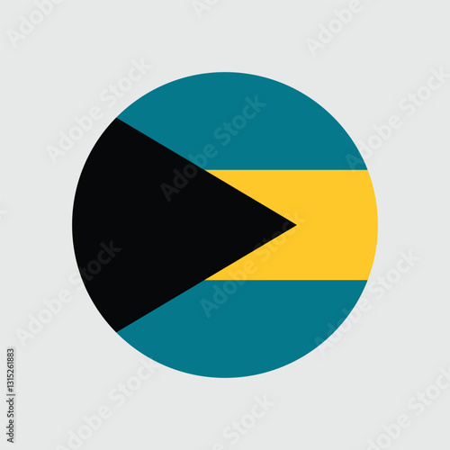 Free Download Bahmas Flag Sphere Vector - GFXLoad