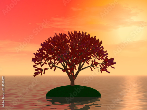 Mysterious application island