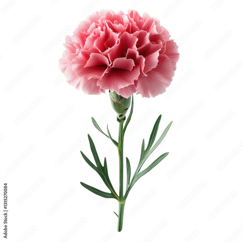 Carnation Isolated on Transparent Background, PNG Carnation Isolated on Transparent Background, PNG