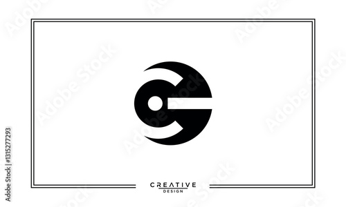 CI, IC,C , I, Abstract Letters Logo Monogram