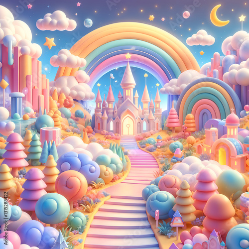 balloons in the sky
