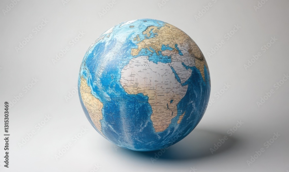 Global Progress: Futuristic Policy Visualization on Earth Globe Global Progress: Futuristic Policy Visualization on Earth Globe