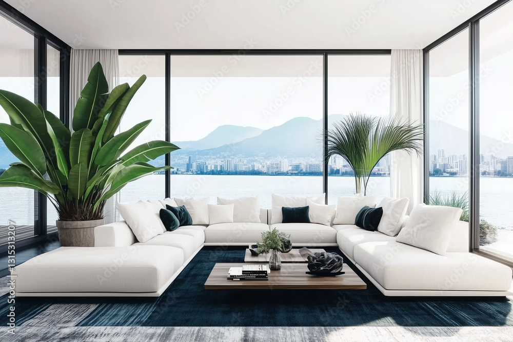 Fototapeta premium modern living room