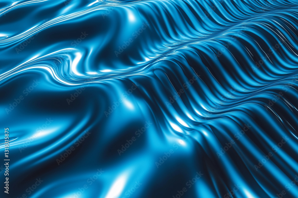 Obraz premium abstract blue background with lines