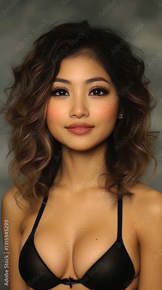 A beautiful woman posing for an artistic portrait photograph A beautiful woman posing for an artistic portrait photograph