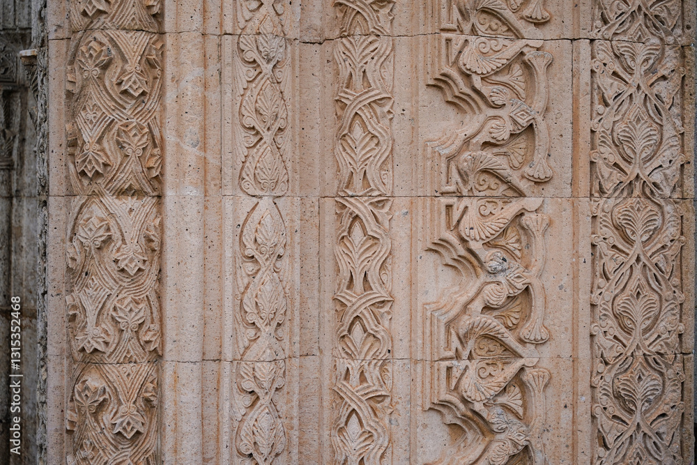 Esrefoglu Mosque in Beysehir Town, Konya, Turkiye Esrefoglu Mosque in Beysehir Town, Konya, Turkiye