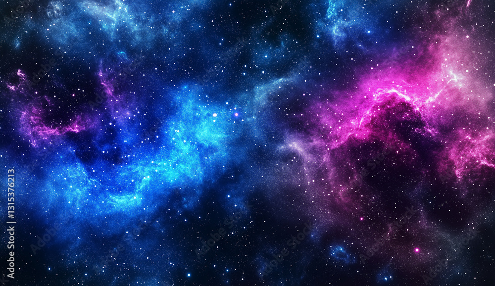 Colorful cosmic scene with stars, nebulae, and deep space vistas Colorful cosmic scene with stars, nebulae, and deep space vistas