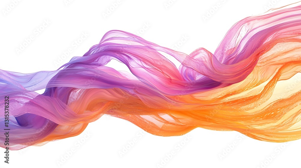 Abstract Flowing Fabric Texture Background Abstract Flowing Fabric Texture Background